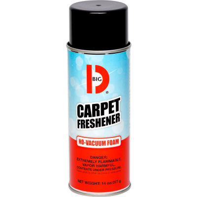 Big D Carpet Freshener, 14 oz. Aerosol Can, 12 Cans - 241
