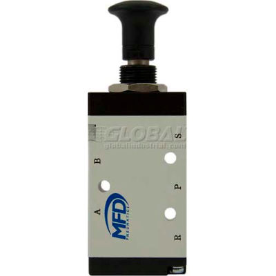 Bimba-Mead Push-Pull Valve M4L310-08, 5 Port, 2 Pos, 1/4" NPT