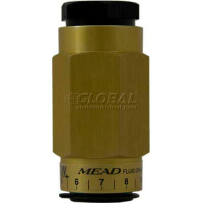 Bimba-Mead Flow Control In-Line MF1-37, 3/8 NPTF Both Ends, One-Direction Control Flow