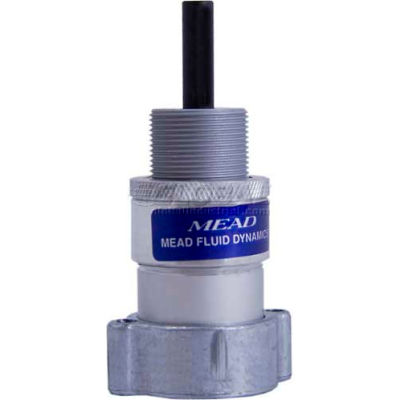 Bimba-Mead Cylinder V0X01, Single Acting 1" Bore, 0 To 1" Adjustable Stroke, Vertical Base Mount
