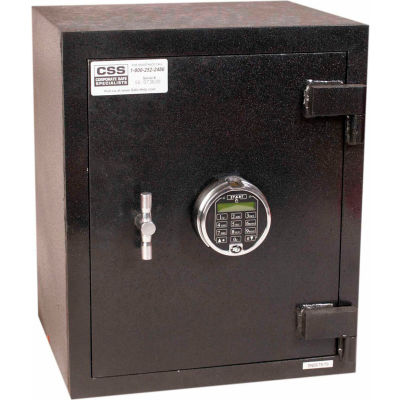 FireKing Security Safe BIO2014-SR2BIO 16-1/2"W x 15-1/2"D x 20"H Electronic & Fingerprint Lock Black