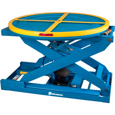 Bishamon® EZ Loader® Self-Leveling Pallet Carousel Positioner 250-4000 Lb. Cap.