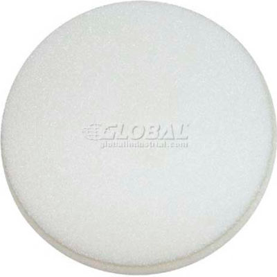 WerkMaster™ Concrete Tooling, 011-0000-00, 4 3/4" Thickline-White, Scrubbing/Buffing Pad, 1 Pk