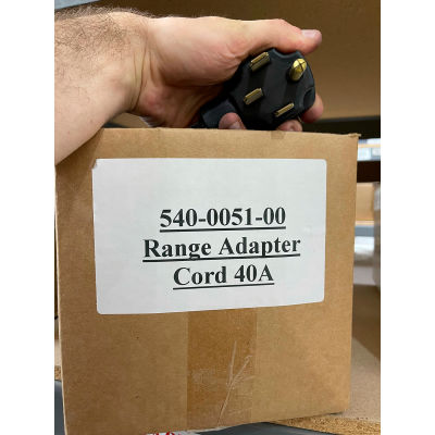 WerkMaster™ Range Adapter Cord, 40A, 540-0051-00, 1 Pack