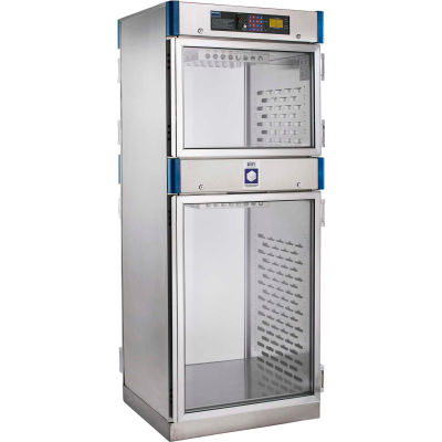 Blickman 7924TG Warming Cabinet with Double Glass Door, 18.58 Cu. Ft. Capacity
