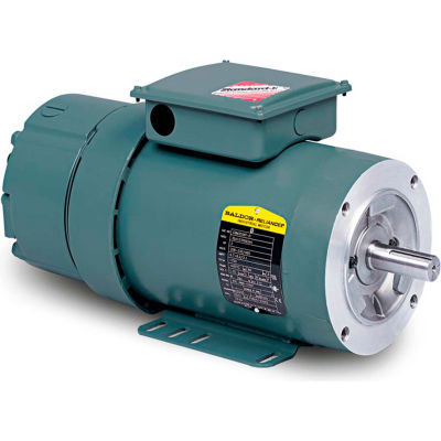 Baldor-Reliance Motor BNM3542-D, .75HP, 1750RPM, 3PH, 60HZ, 56, 3514M, TENV, F3