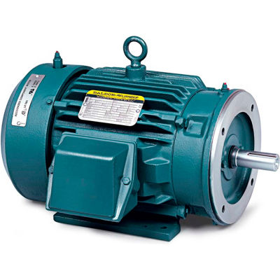 Baldor-Reliance Motor CECP3769T, 7.50HP, 3520RPM, 3PH, 60HZ, 213TC, TEFC, FOOT