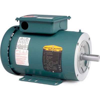 Baldor-Reliance Motor CEUHM3554T, 1.5HP, 1760RPM, 3PH, 60HZ, 145TYC, 3533M, TEFC