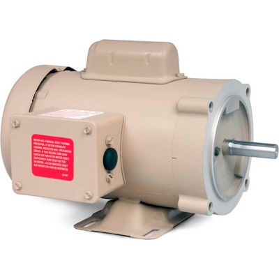 Baldor-Reliance Motor CFDL3504M, .5HP, 1725RPM, 1PH, 60HZ, 56C, 3421L, TEFC, F1