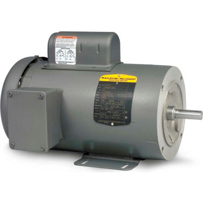 Baldor-Reliance Motor CL3403, .25HP, 1725RPM, 1PH, 60HZ, 56C, 3411L, TEFC, F1