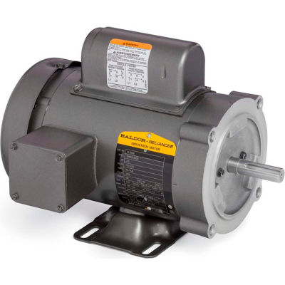Baldor-Reliance Motor CL3507, .75HP, 1725RPM, 1PH, 60HZ, 56C, 3428LC, TEFC, F