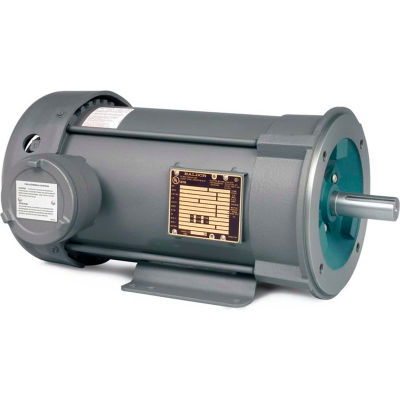 Baldor-Reliance Motor CM7010-I, .75//.5HP, 1750//1460RPM, 3PH, 60//50HZ, 56C