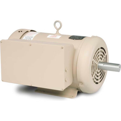 Baldor-Reliance Motor DEL3737TM, 10HP, 1760RPM, 1PH, 60HZ, 215T, 3750LC, TEFC, F
