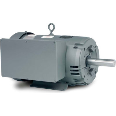 Baldor-Reliance Motor GDL1607T, 7.5HP, 1725RPM, 1PH, 60HZ, 215TZ, 3744LC, ODTF