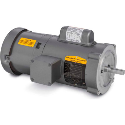 Baldor-Reliance Motor KBL3409, .5HP, 1725RPM, 1PH, 60HZ, 56C, 3421L, TEFC, F1