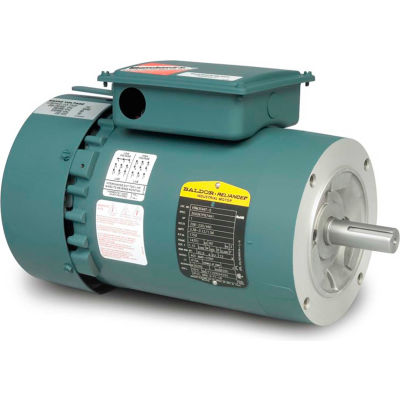 Baldor-Reliance Motor VBM3538-S, .5HP, 1725RPM, 3PH, 60HZ, 56C, 3513M, TEFC, F3