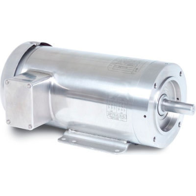 Baldor-Reliance Motor VSSEWDM3541, .75HP, 3500RPM, 3PH, 60HZ, 56C, 3520M, TENV, F1
