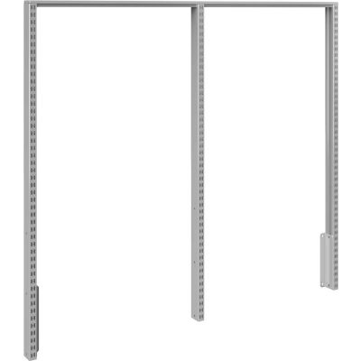 BOSTONtec DBUP53, Double Bay Uprights, 53", Slotted, With Hardware