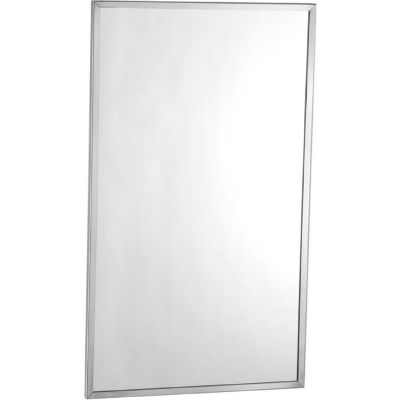 Bobrick® Channel-Frame Mirror 24"W x 36"H - B-165 2436