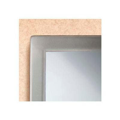 Bathroom Supplies Bathroom Mirrors Bobrick Tempered Glass Welded Frame Mirror 24 W X 36 H B2908 2436 B489321 Globalindustrial Com