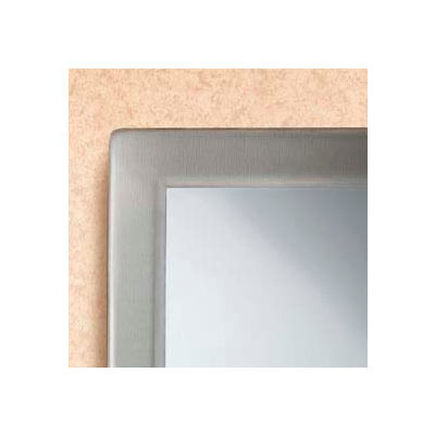 Bobrick® Tempered Glass Welded-Frame Mirror - 24"W x 36"H - B2908 2436