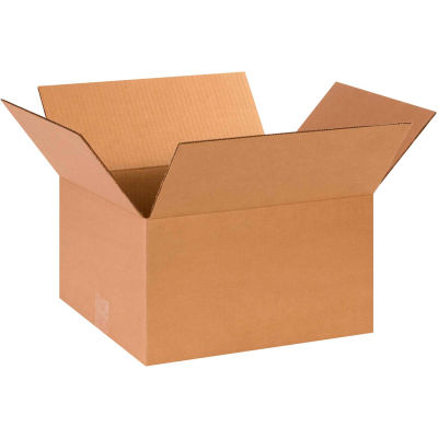 Cardboard Corrugated Boxes 14" x 12" x 8" 200#/ECT-32 - Pkg Qty 25