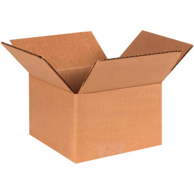 Cardboard Corrugated Boxes 4" x 4" x 3" 200#/ECT-32 - Pkg Qty 25