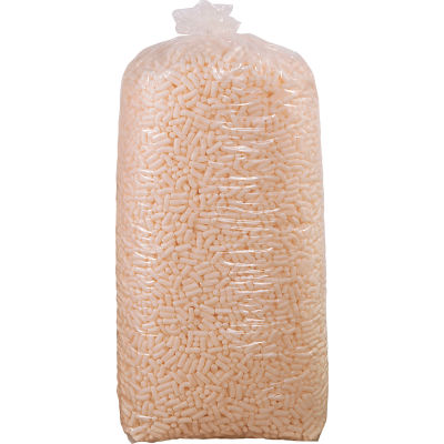 Environmentally Friendly Loose Fill Packing Peanuts For 7ft³ Bag, Yellow