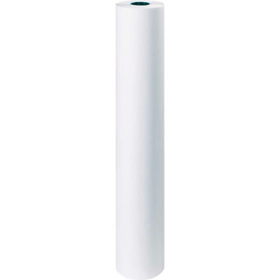 Butcher Paper, 40#, 48" x 1000', White, 1 Roll