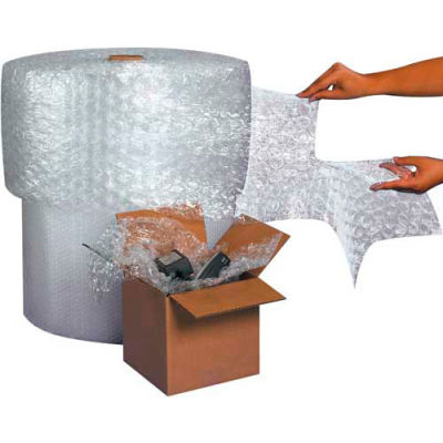 Air Bubble Rolls 16" x 750' x 3/16", Perforated, Clear, 3/PACK