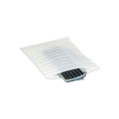 Flush Cut Foam Pouch 24"W x 24"L, 1/8" Thickness, White, 50 Pouch Pack