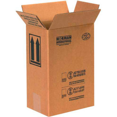 One - 1 Gallon F-Style Haz Mat Boxes, 8-3/16" x 5-11/16" x 12-3/8", 20/Pack