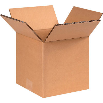 Heavy-Duty Double Wall Cardboard Corrugated Boxes 8" x 8" x 8" 275#/ECT-48 - Pkg Qty 15