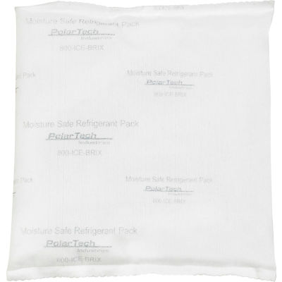 Tech Pack 12 oz. Moisture Safe Cold Packs - 6" x 6" x 1", 48/Case
