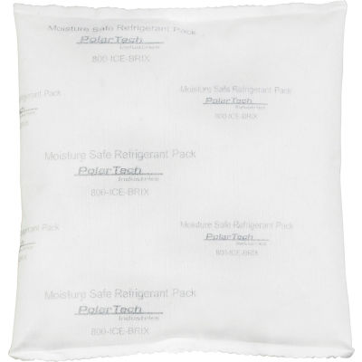 Tech Pack 6 oz. Moisture Safe Cold Packs - 6-1/4" x 6" x 1", 36/Case