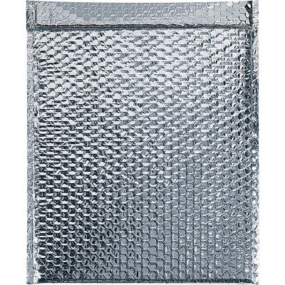 Cool Shield Thermal Bubble Mailers 18" x 22" Silver, 50 Pack