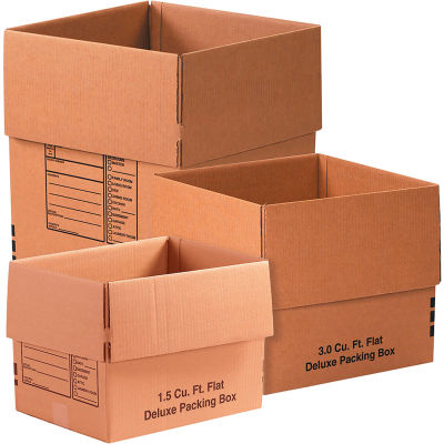 #1 Moving Box Combo Pack - 15 Boxes, 200#/ECT-32