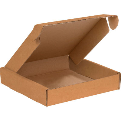 Corrugated Tab Lock Literature Mailers 20" x 20" x 4" 200#/ECT-32 Kraft - Pkg Qty 25