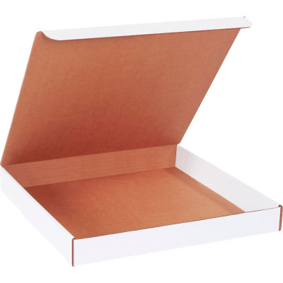 Corrugated Literature Mailers 16" x 16" x 2" 200#/ECT-32 White - Pkg Qty 50
