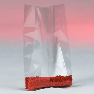Gusseted Polyethylene Bags 24" x 10" x 36" 4 Mil, Clear - 50/Case