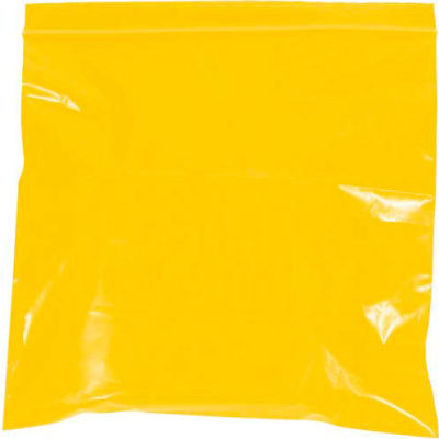Reclosable Bags 6" x 9" 2 Mil Yellow 1000 Pack