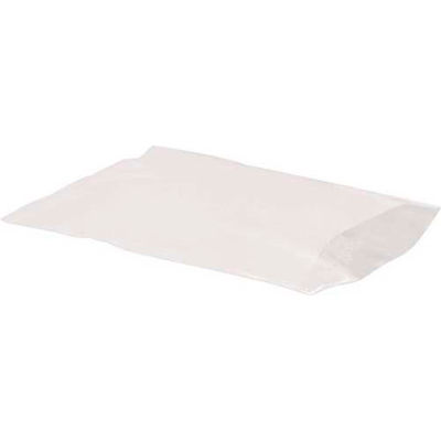 Flat Poly Bags 15" x 18" 2 Mil White 1,000 Pack