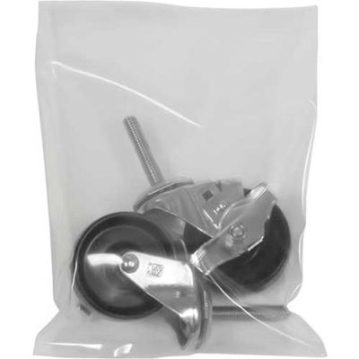 Flat Poly Bags 18" x 24" 8 Mil Clear 100 Pack
