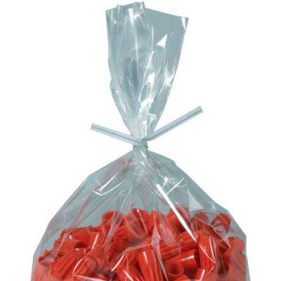 Paper Twist Ties 7" x 5/32" White 2000 Pack