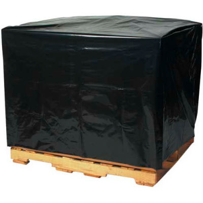 Black Pallet Covers 51" x 49" x 73" 2 Mil 50 Pack
