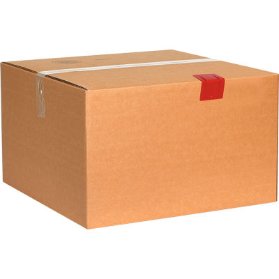 Plastic Strap Guards 2-1/2" x 2" Red, 1000 Pack