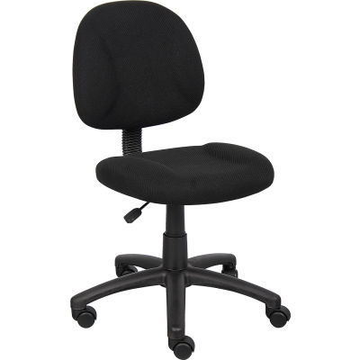 Boss Deluxe Posture Chair - Fabric - Black
