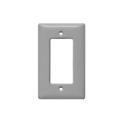 Bryant SCH26 Styleline Rectangular Plate, 1-Gang, Standard, Chrome Plated