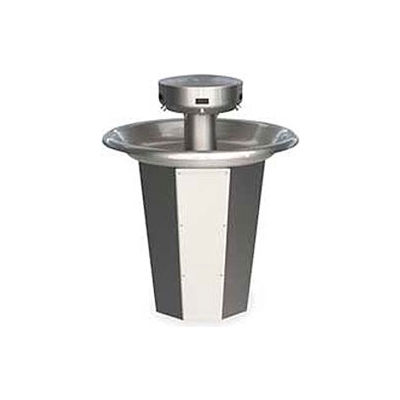 Bradley Corp® Wash Fountain, Circular, 110/24 VAC, Series SN2005, 5 Person