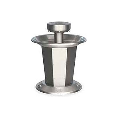 Bradley Corp® Wash Fountain, Circular, Raising Vent, Series SN2005, 5 Person